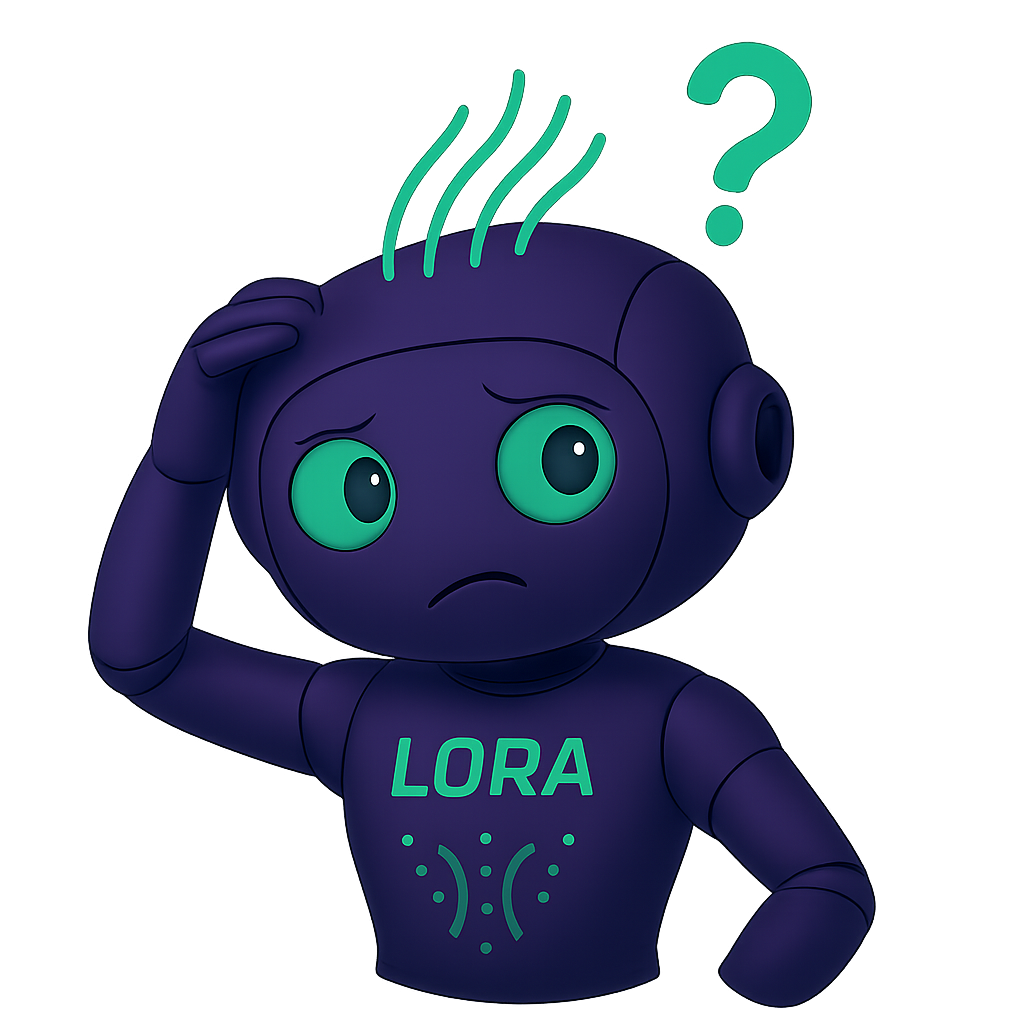 Lora analyzuje dokument